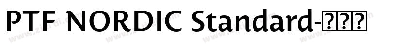 PTF NORDIC Standard字体转换